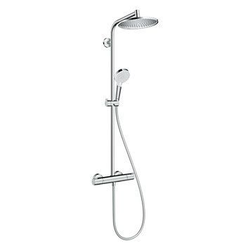 Crometta S 240 1jet Showerpipe Душова система з термостатом, хром 27267000 фото
