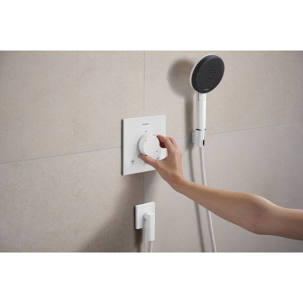 ECOSTAT COMFORT E термостат для 2х споживачів, ПМ, білий матовий 33711700 фото