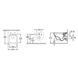 ARCHITECTURA унітаз 37*53см Rimless підвісний, колір White Alpin 5685R001P фото 2
