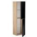 JOLLY пенал підвісний 138*40*34см, Oak+black DM06E001OB фото 4