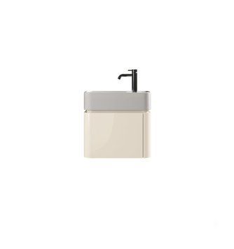 MINI LIVING тумба під умивальник 50 см, колір бежевий матовий 010168056 фото
