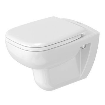 D-CODE Rimless унiтаз пiдвiсний 56,5*40*45см, в комплектi з сидiнням з автомат. закриванням 45700900A1 фото