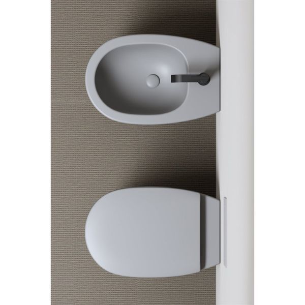 MILK унітаз підлоговий Rimless 52 см, колір білий глянець 003716001 фото