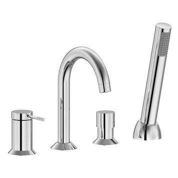 BRENTA змішувач для ванни врізний, хром ZMK071901050 фото