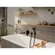 REBRIS E змішувач для ванни ПМ, чорний матовий 72468670 фото 3