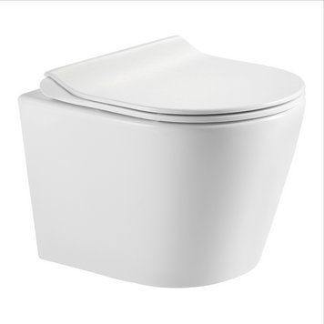 DOBRY унітаз підвісний c06822200 (48,5 * 36 * 36,5 см, twist, сидіння duroplast) c06822200 фото