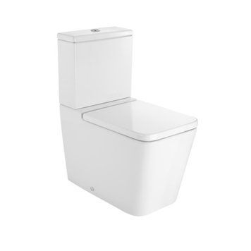 INSPIRA Square унiтаз 37*64,5*79,4см, Rimless, пiдлоговий A342536000 фото
