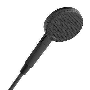 RAINDANCE ALIVE SELECT S ручний душ (3 типи струменів RainAir, PowderRain, Massage), чорний матовий 24500670 фото