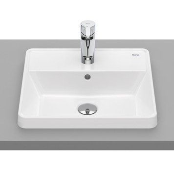 GAP умивальник 42*39 см, квадратний, що вбудовується, з отвором під змішувач A3270Y9000 фото