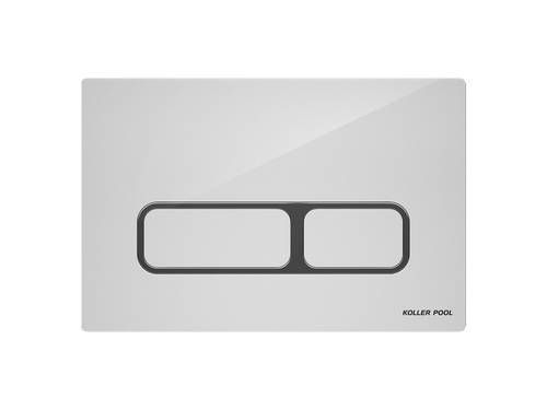 Комплект: Інсталяція Koller Pool Aqua Line (2359510056) + Кнопка для інсталяції Koller Pool Edge механічна, білий глянцевий (2307510157) + Унітаз підвісний Devit Flow 490х365х370mm з кришкою soft-close, білий глянець (DFL0460111W) 2359510056+2307510157+DFL0460111W фото