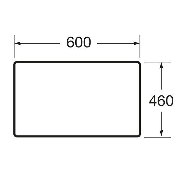 VICTORIA BASIC MODULAR стiлешниця 59см, колiр бiлий A857502806 фото