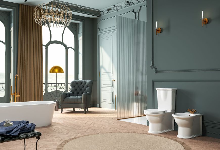 BRAVO rimless унітаз для підлоги з бачком, сидіння duroplast 1350.002007 фото